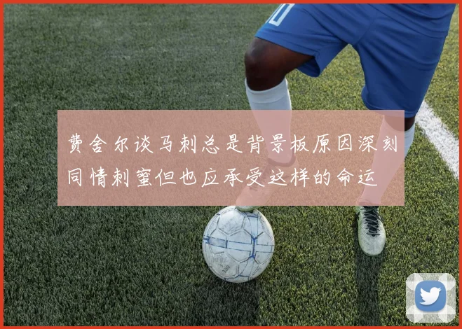 费舍尔谈马刺总是背景板原因深刻同情刺蜜但也应承受这样的命运